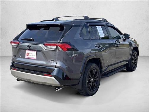 Magnetic Gray Metallic 2025 Toyota RAV4 Hybrid SE