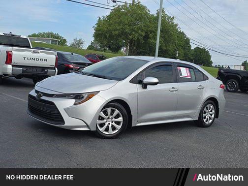 Classic Silver Metallic 2025 Toyota Corolla LE