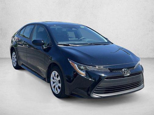 Midnight Black Metallic 2026 Toyota Corolla LE