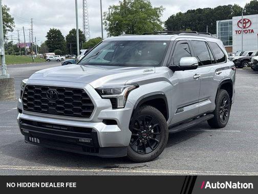 Celestial Silver Metallic 2025 Toyota Sequoia Platinum