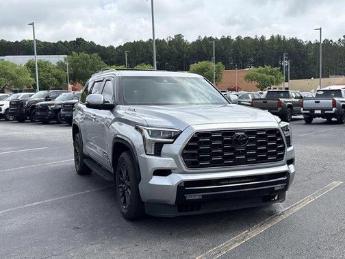Celestial Silver Metallic 2025 Toyota Sequoia Platinum