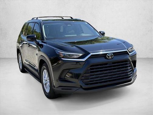 Midnight Black Metallic 2025 Toyota Grand Highlander XLE