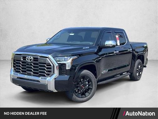 Midnight Black Metallic 2026 Toyota Tundra Hybrid 1794 Edition