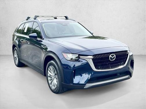 Deep Crystal Blue Mica 2025 Mazda CX-90 3.3 Turbo Preferred