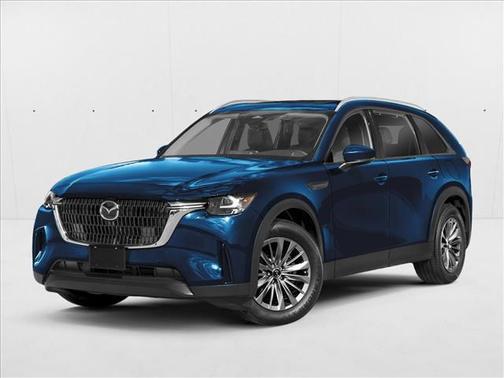 Deep Crystal Blue Mica 2025 Mazda CX-90 3.3 Turbo Preferred