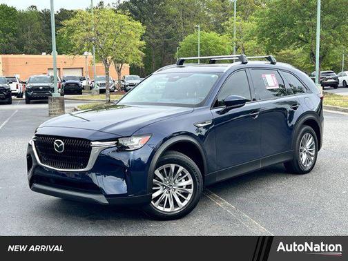 Deep Crystal Blue Mica 2025 Mazda CX-90 3.3 Turbo Preferred