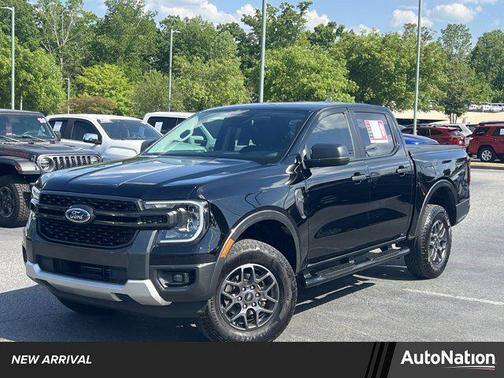 Shadow Black 2024 Ford Ranger XLT