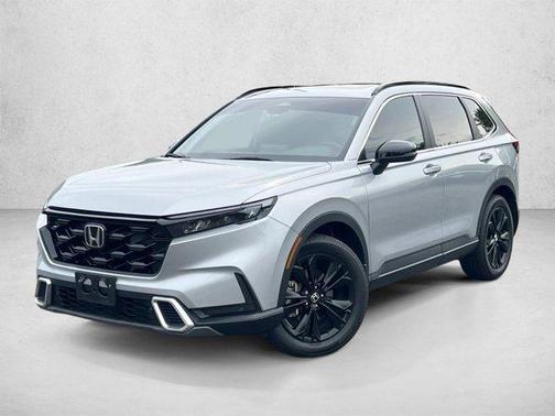 Lunar Silver Metallic 2023 Honda CR-V Hybrid Sport Touring AWD
