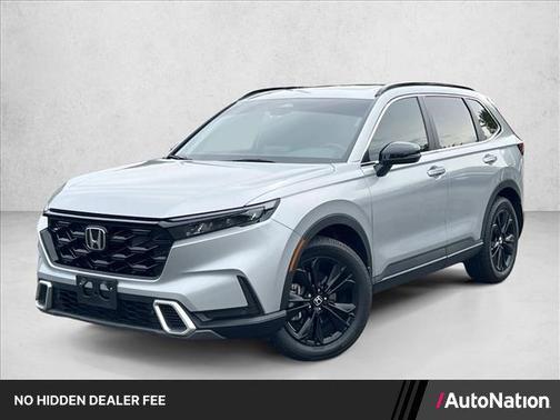 Lunar Silver Metallic 2023 Honda CR-V Hybrid Sport Touring AWD