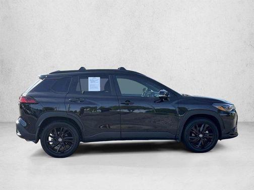 Jet Black 2025 Toyota Corolla Hybrid L