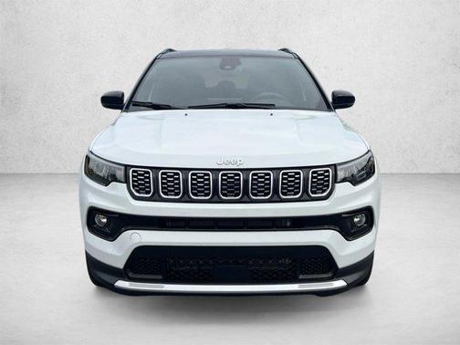 Bright White Clearcoat 2025 Jeep Compass Limited