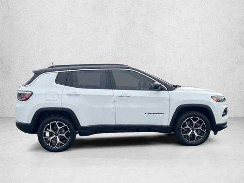Bright White Clearcoat 2025 Jeep Compass Limited