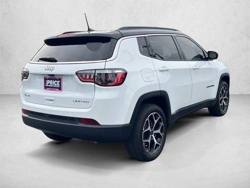 Bright White Clearcoat 2025 Jeep Compass Limited