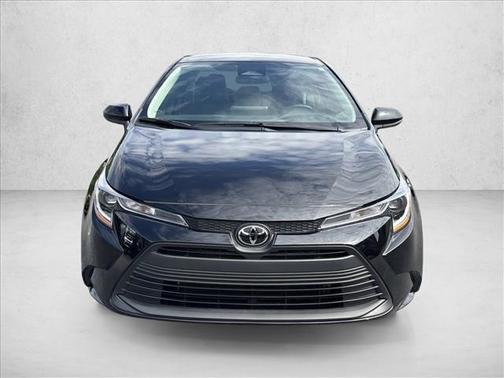 Midnight Black Metallic 2025 Toyota Corolla LE
