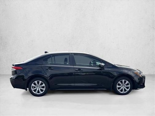 Midnight Black Metallic 2025 Toyota Corolla LE