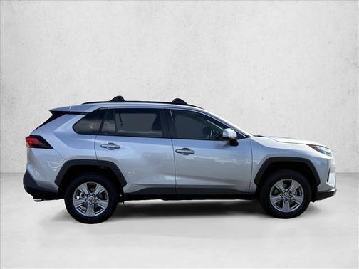 Silver Sky Metallic 2025 Toyota RAV4 Hybrid XLE