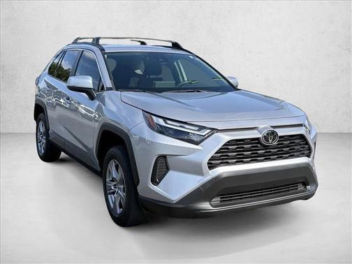 Silver Sky Metallic 2025 Toyota RAV4 Hybrid XLE