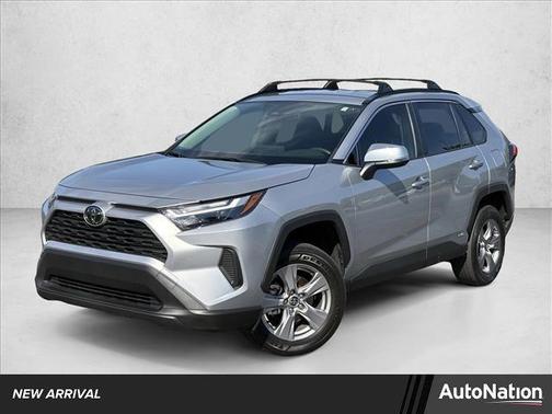 Silver Sky Metallic 2025 Toyota RAV4 Hybrid XLE