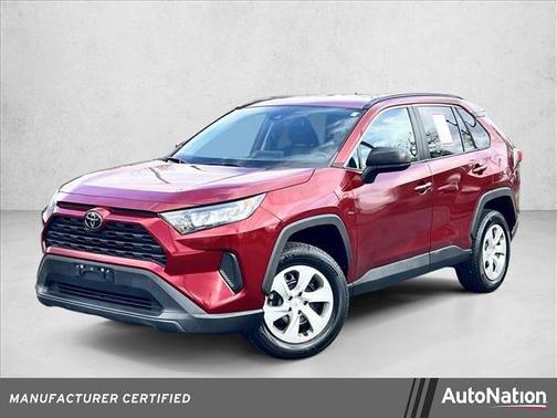 Ruby Flare Pearl 2021 Toyota RAV4 LE
