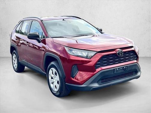Ruby Flare Pearl 2021 Toyota RAV4 LE