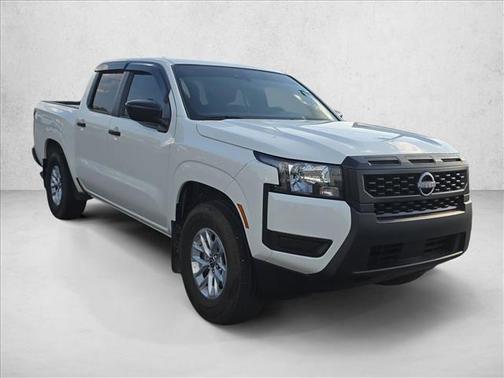 Glacier White 2025 Nissan Frontier S