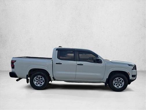 Glacier White 2025 Nissan Frontier S