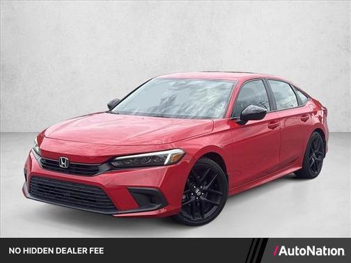 Rallye Red 2023 Honda Civic Sport