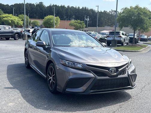 Predawn Gray Mica 2021 Toyota Camry SE