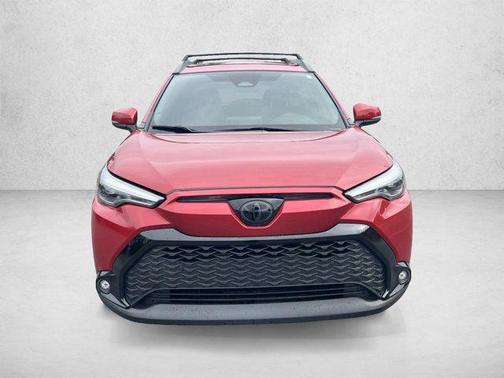 Red 2024 Toyota Corolla Hybrid SE
