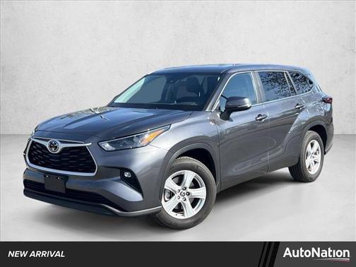 Magnetic Gray Metallic 2025 Toyota Highlander LE