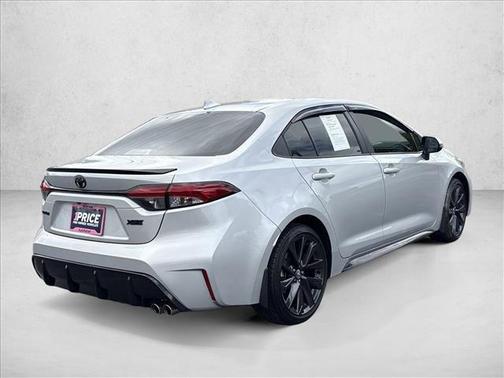 Classic Silver 2025 Toyota Corolla XSE