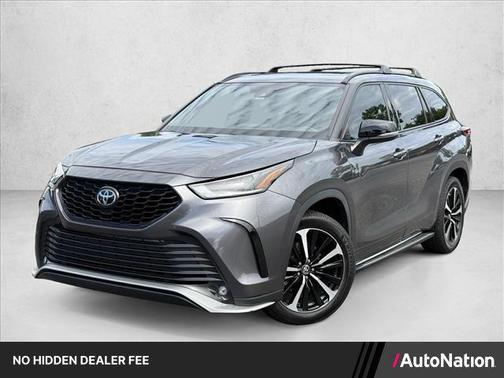 Magnetic Gray Metallic 2021 Toyota Highlander XSE