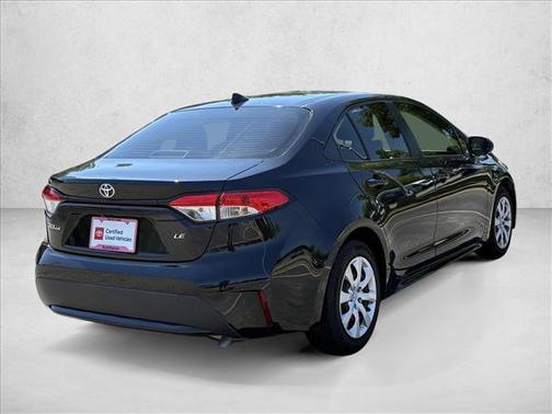 Black Sand Pearl 2022 Toyota Corolla LE
