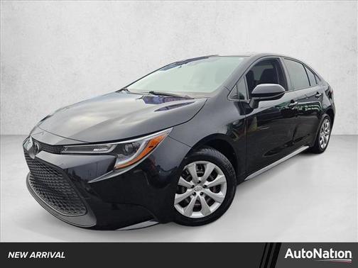 Black Sand Pearl 2022 Toyota Corolla LE