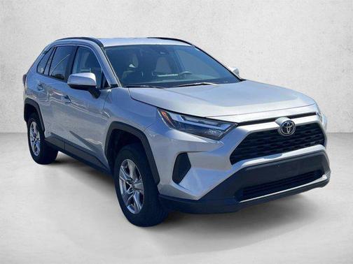 Silver Sky Metallic 2025 Toyota RAV4 Hybrid XLE