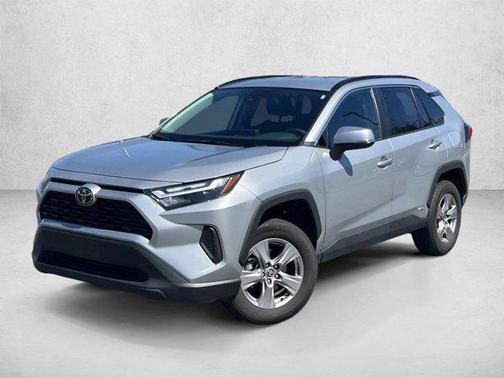 Silver Sky Metallic 2025 Toyota RAV4 Hybrid XLE