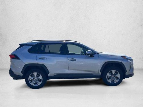 Silver Sky Metallic 2025 Toyota RAV4 Hybrid XLE
