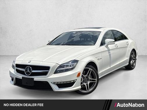 Diamond White Metallic 2012 Mercedes-Benz CLS-Class CLS 63 AMG
