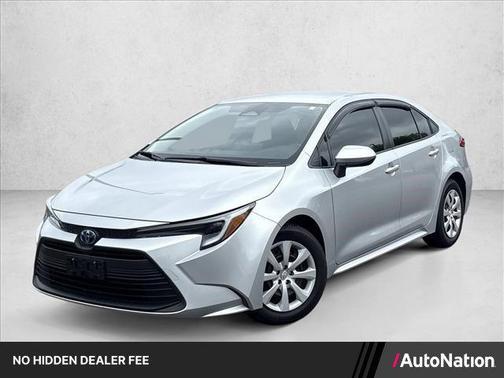 Classic Silver Metallic 2023 Toyota Corolla Hybrid LE