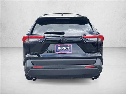 Midnight Black Metallic 2025 Toyota RAV4 Hybrid LE