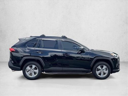 Midnight Black Metallic 2025 Toyota RAV4 Hybrid LE