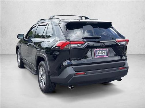 Midnight Black Metallic 2025 Toyota RAV4 Hybrid LE