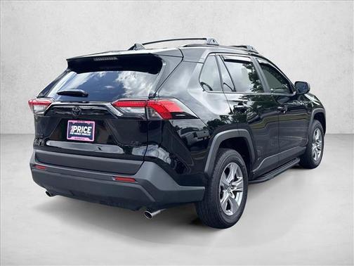 Midnight Black Metallic 2025 Toyota RAV4 Hybrid LE