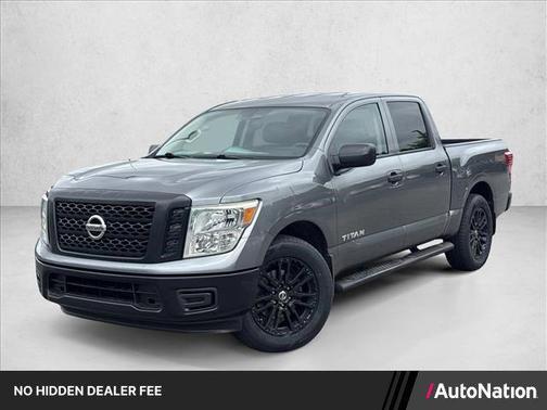 Gun Metallic 2017 Nissan Titan S