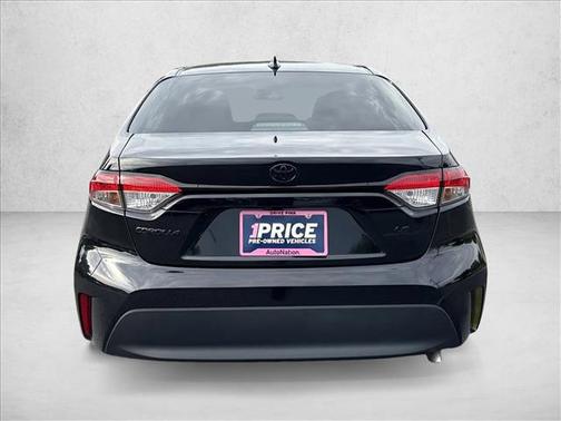 Midnight Black Metallic 2025 Toyota Corolla LE