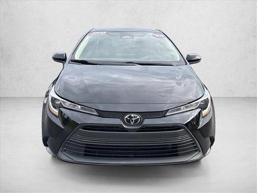 Midnight Black Metallic 2025 Toyota Corolla LE