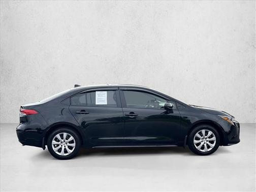 Midnight Black Metallic 2025 Toyota Corolla LE