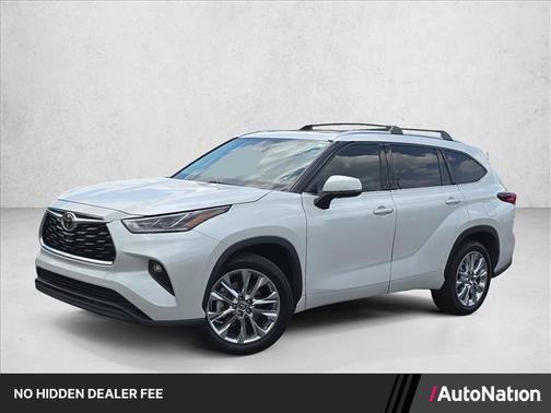 Wind Chill Pearl 2023 Toyota Highlander Limited