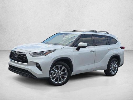 Wind Chill Pearl 2023 Toyota Highlander Limited