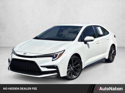 Wind Chill Pearl 2025 Toyota Corolla SE